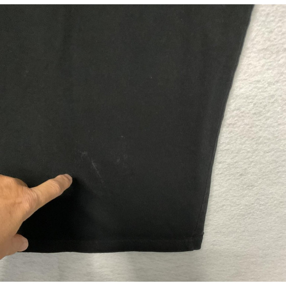 Champion Shirt Mens Small Black Blue Pink Script Logo Graphic Tee Streetwear - Picture 9 of 9